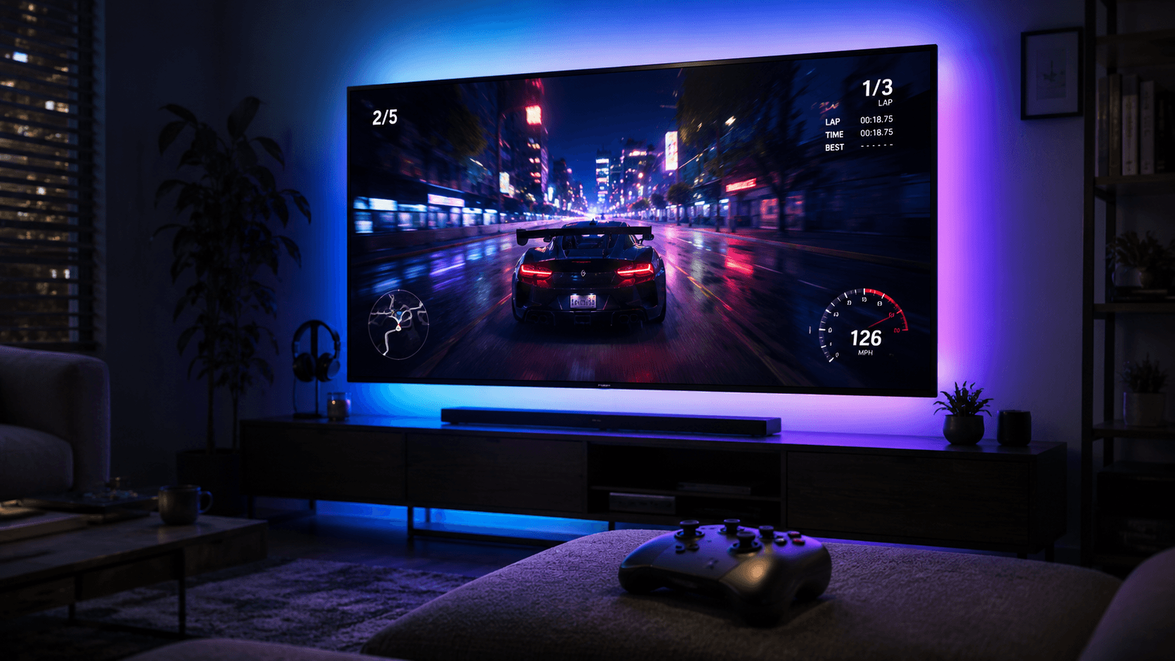 gaming setup