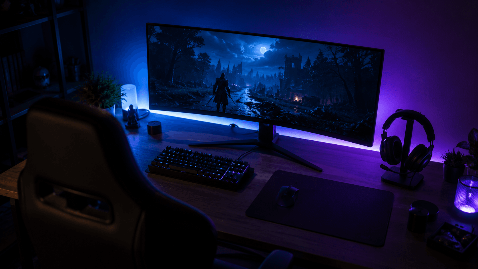 gaming setup
